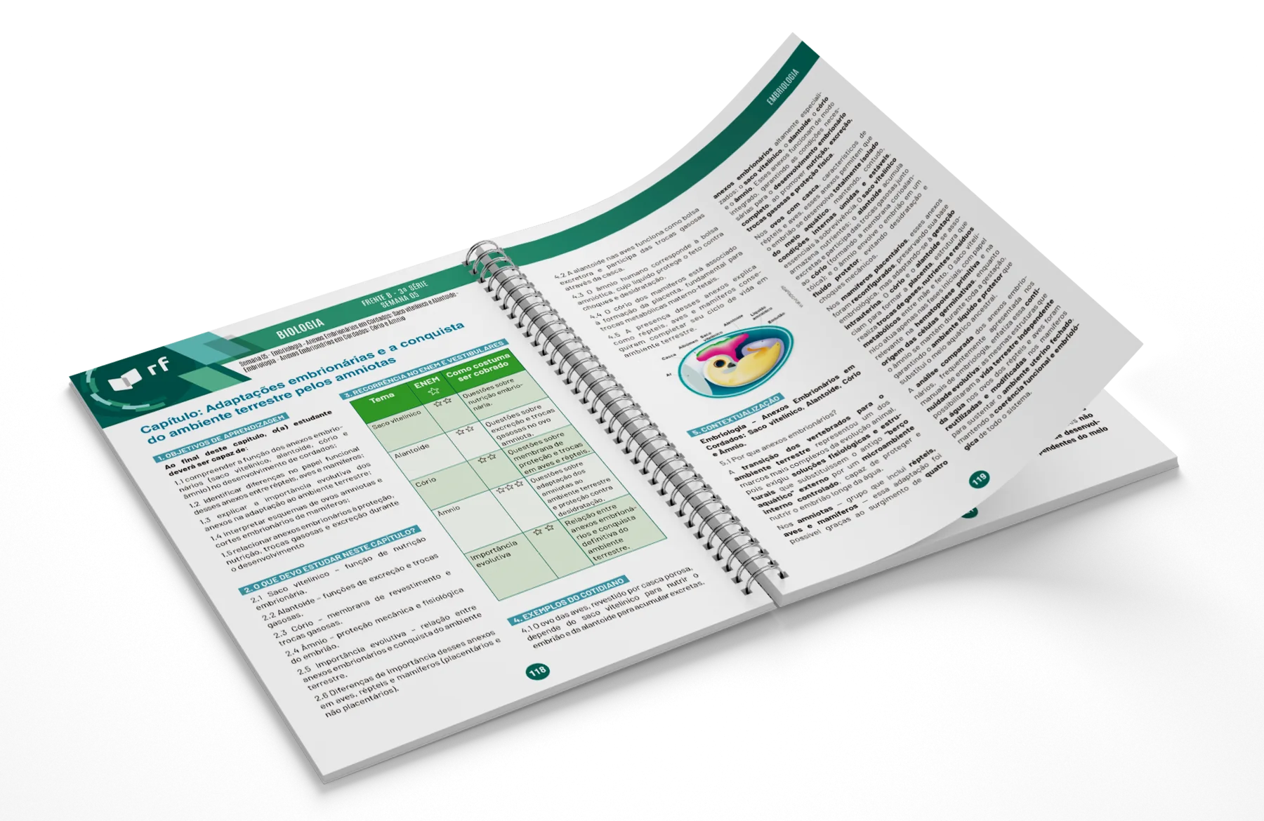 Material didático diagramado pela Ativa Criação em projeto editorial de grande escala